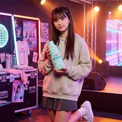 BOTELLA TÉRMICA 500ML - MINT - K-POP