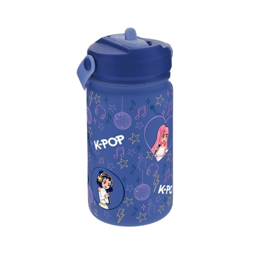 BOTELLA TÉRMICA  330ML - DARK BLUE - K-POP