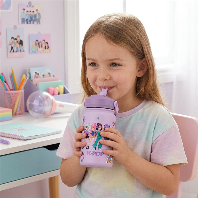 BOTELLA TÉRMICA  330ML - LILAC- K-POP