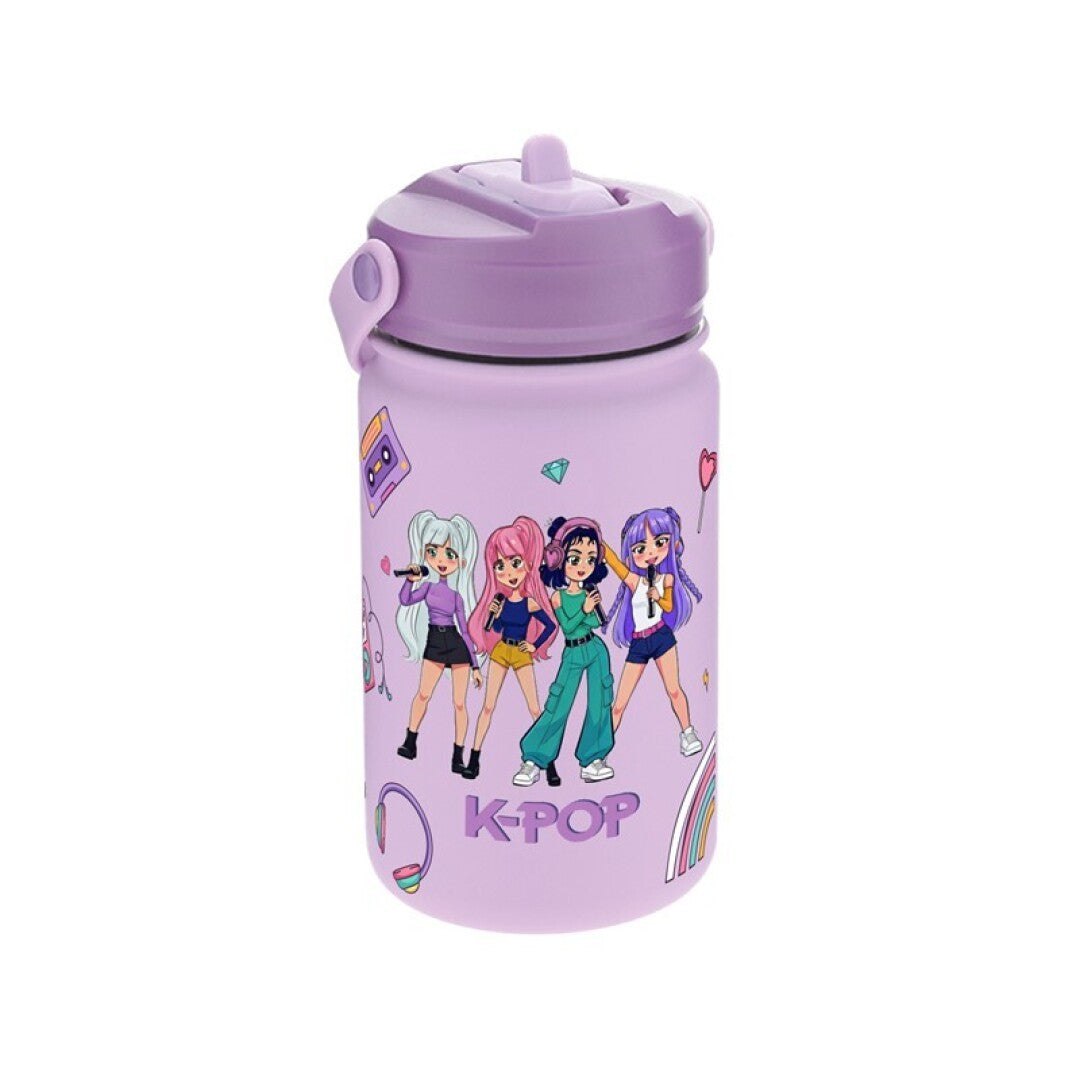 BOTELLA TÉRMICA  330ML - LILAC- K-POP
