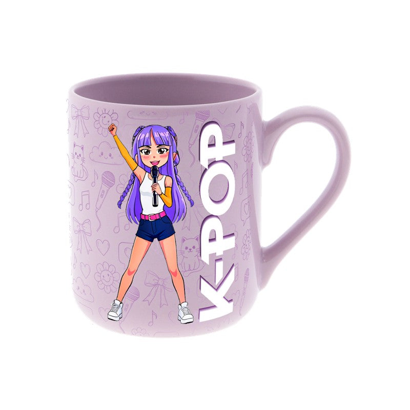 TAZA 330 ML - LILAC - K-POP
