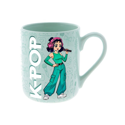 TAZA 330 ML - MINT - K-POP