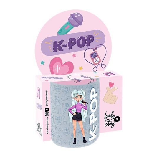 TAZA 330 ML  - PETROL BLUE - K-POP