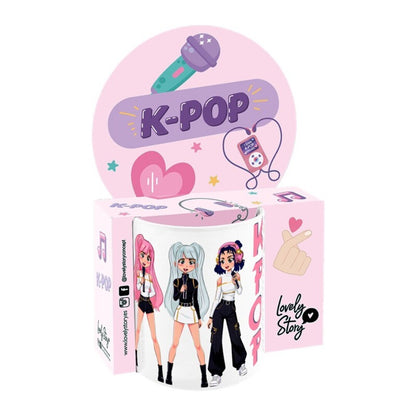 TAZA 330 ML - ICE - K-POP