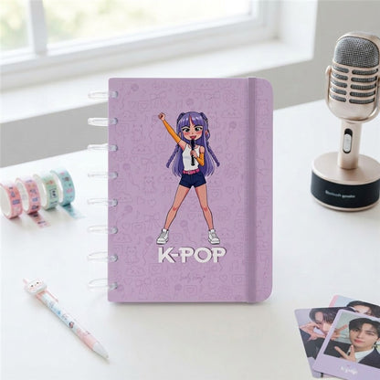 CUADERNO A5 - LILAC - K-POP