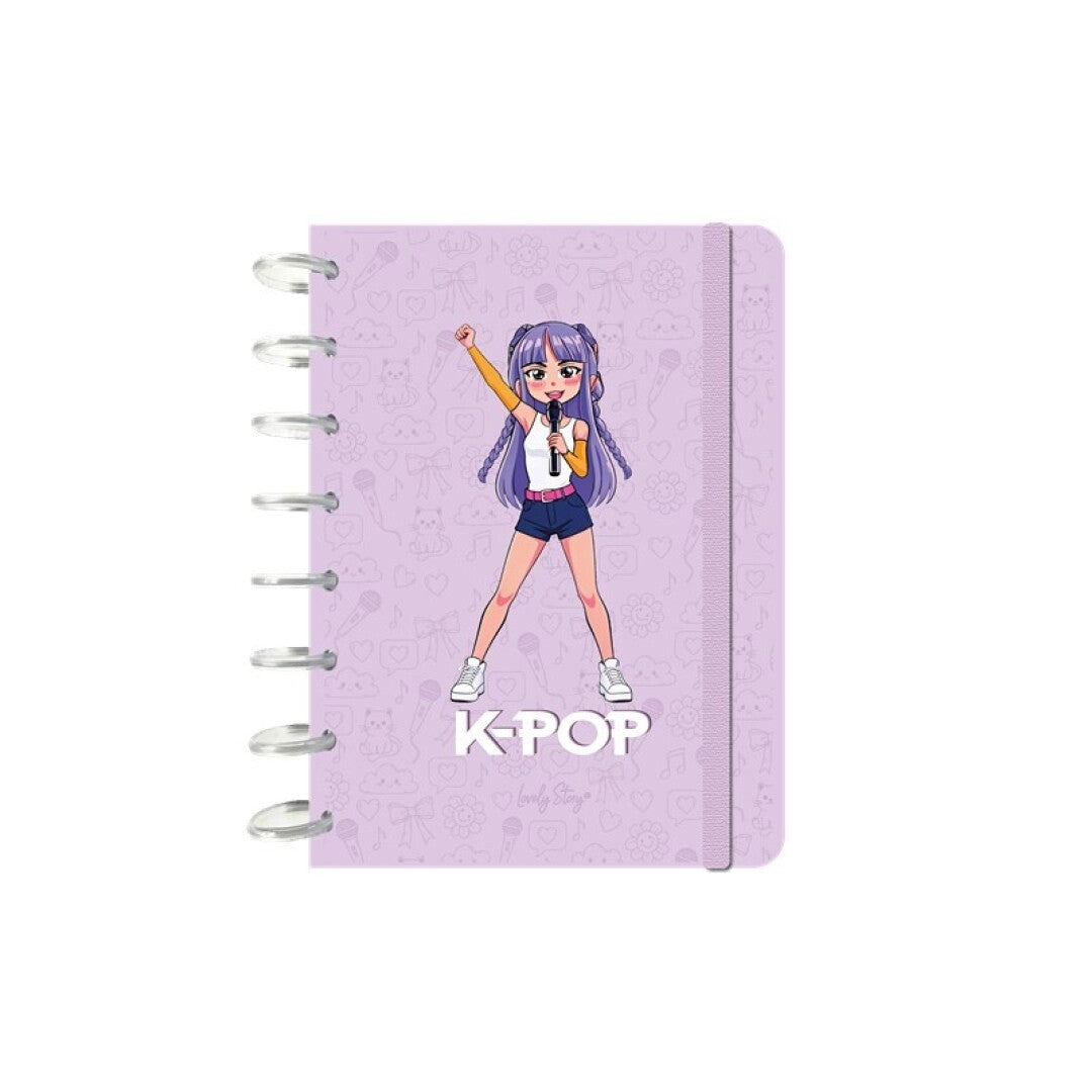 CUADERNO A5 - LILAC - K-POP