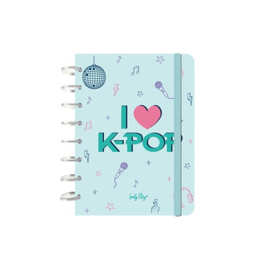 CUADERNO A5 - MINT- K-POP