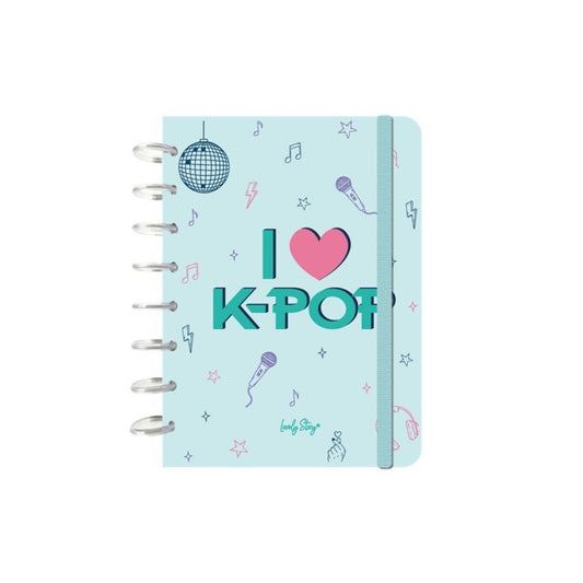 CUADERNO A5 - MINT- K-POP