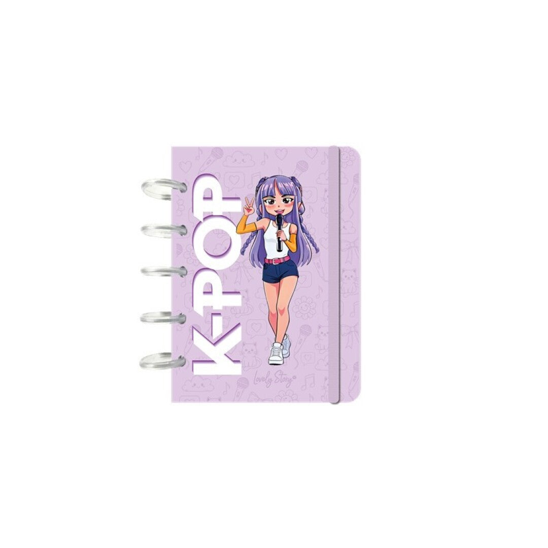 CUADERNO A6 - LILAC- K-POP