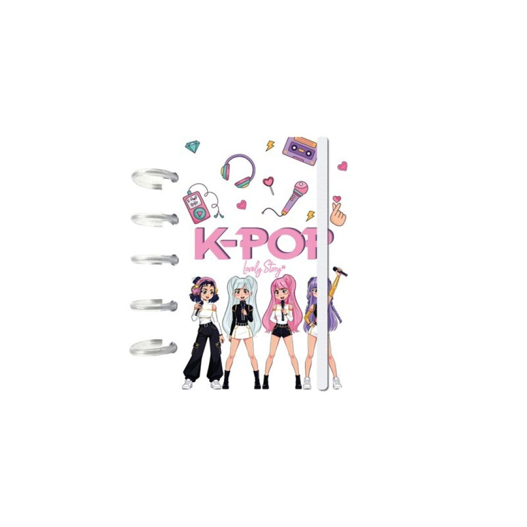 CUADERNO A6 - ICE- K-POP