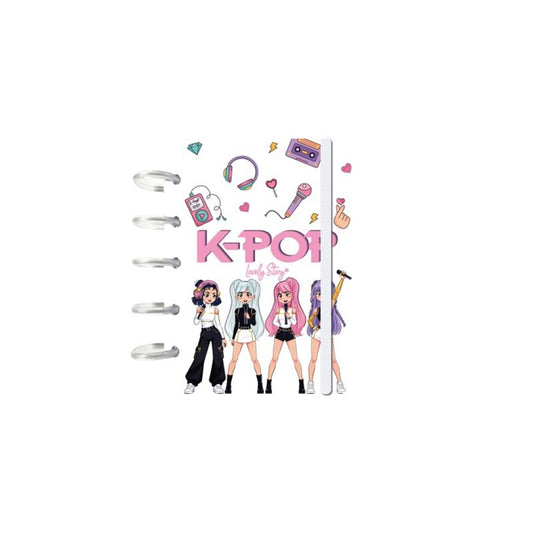 CUADERNO A6 - ICE- K-POP