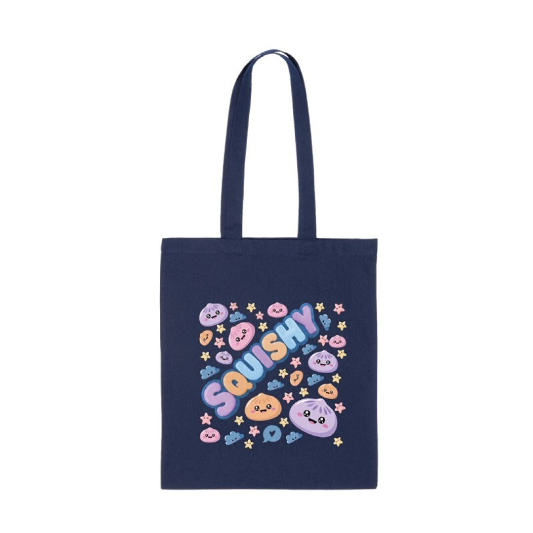 BOLSA DE TELA  - DARK BLUE - SQUISHY