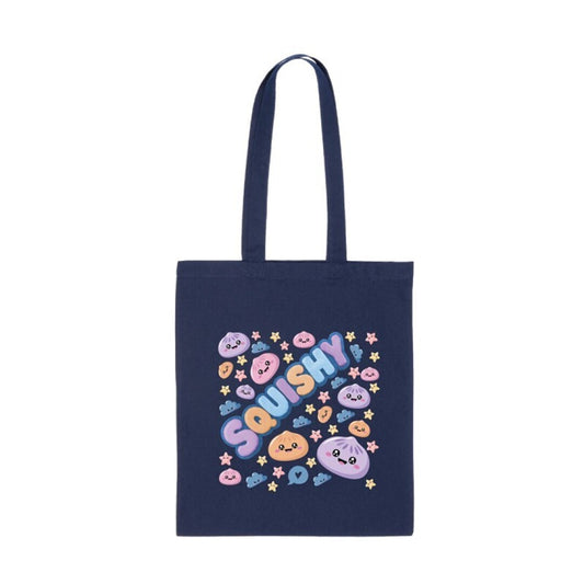 BOLSA DE TELA  - DARK BLUE - SQUISHY