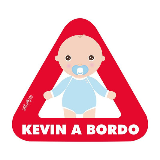 Adhesivo para coche Bebé a bordo Bebé chico personalizado