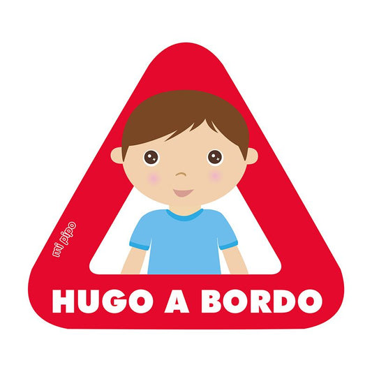 Adhesivo para coche Bebé a bordo Niño personalizado