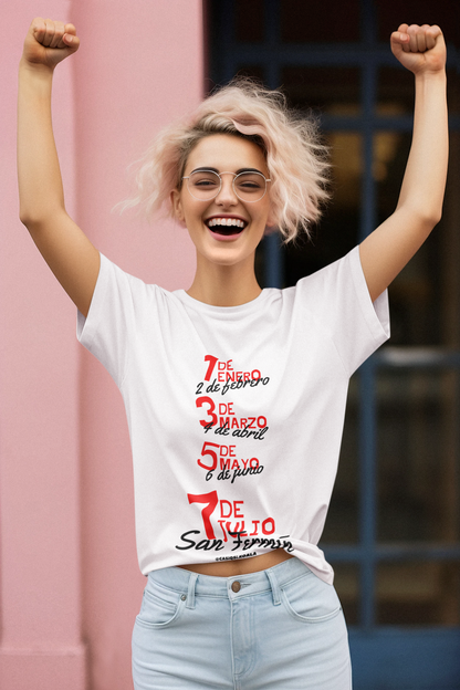 Camiseta San Fermín ''7 DE JULIO SAN FERMIN''