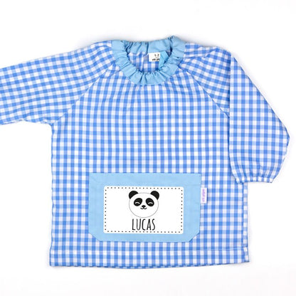 Babi Bolsillo Panda Azul personalizado