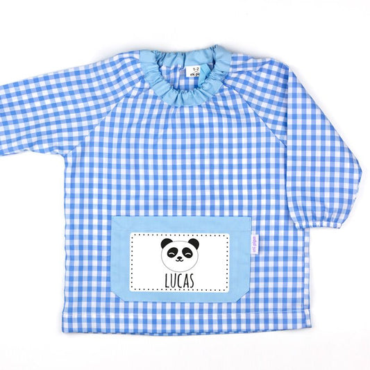 Babi Bolsillo Panda Azul personalizado