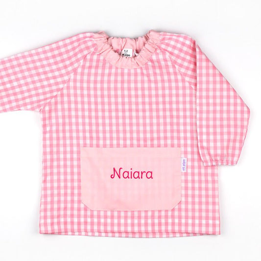 Babi Bolsillo Rosa personalizado BORDADO