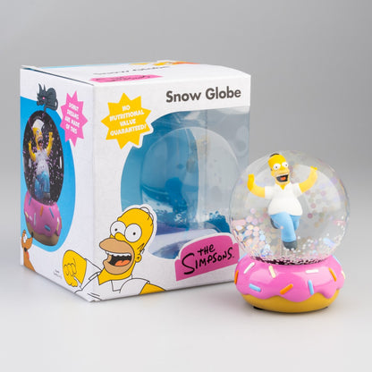 BOLA DE NIEVE THE SIMPSONS HOMER SIMPSON ROSQUILLA