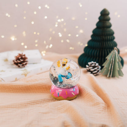 BOLA DE NIEVE THE SIMPSONS HOMER SIMPSON ROSQUILLA
