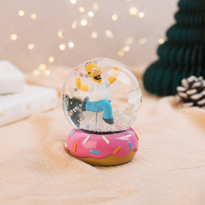 BOLA DE NIEVE THE SIMPSONS HOMER SIMPSON ROSQUILLA