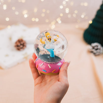 BOLA DE NIEVE THE SIMPSONS HOMER SIMPSON ROSQUILLA