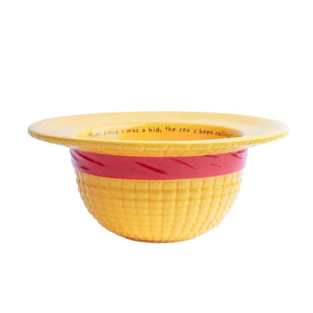 BOWL 3D ONE PIECE NETFLIX - SOMBRERO DE PAJA