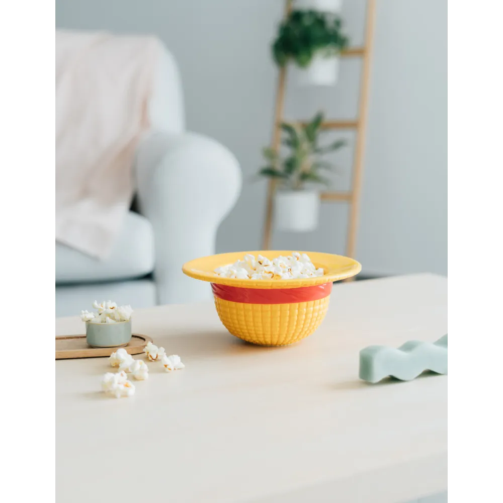 BOWL 3D ONE PIECE NETFLIX - SOMBRERO DE PAJA