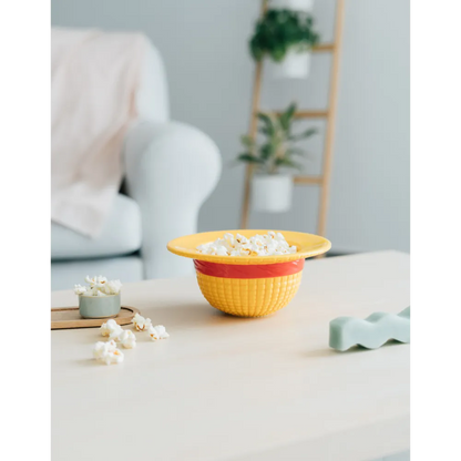 BOWL 3D ONE PIECE NETFLIX - SOMBRERO DE PAJA