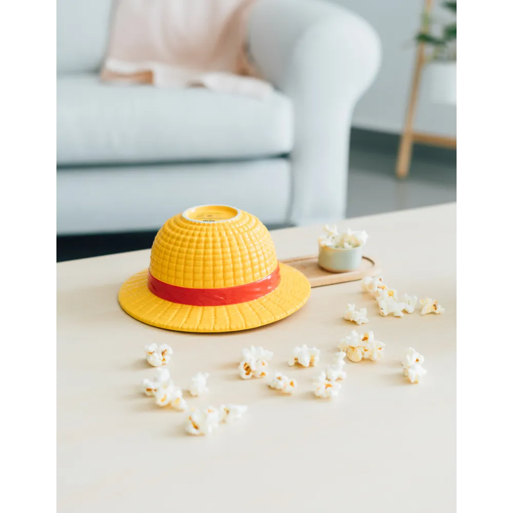 BOWL 3D ONE PIECE NETFLIX - SOMBRERO DE PAJA
