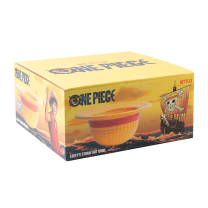 BOWL 3D ONE PIECE NETFLIX - SOMBRERO DE PAJA