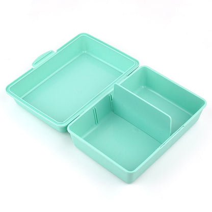 Cajita Porta Alimentos Estrella Sonrisa Menta personalizada