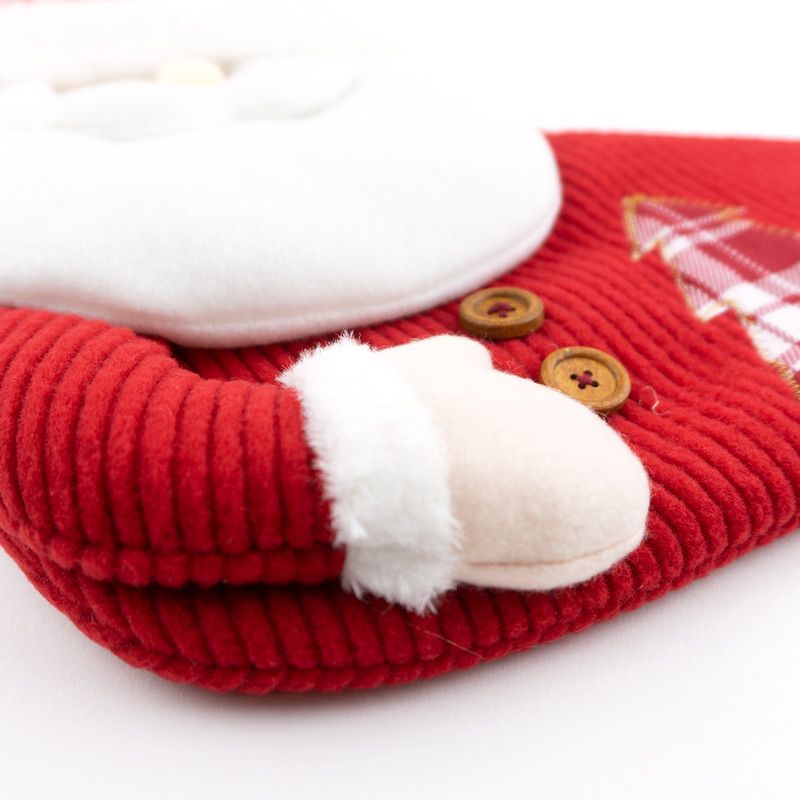 Calcetín Punto Navidad Papá Noel personalizado