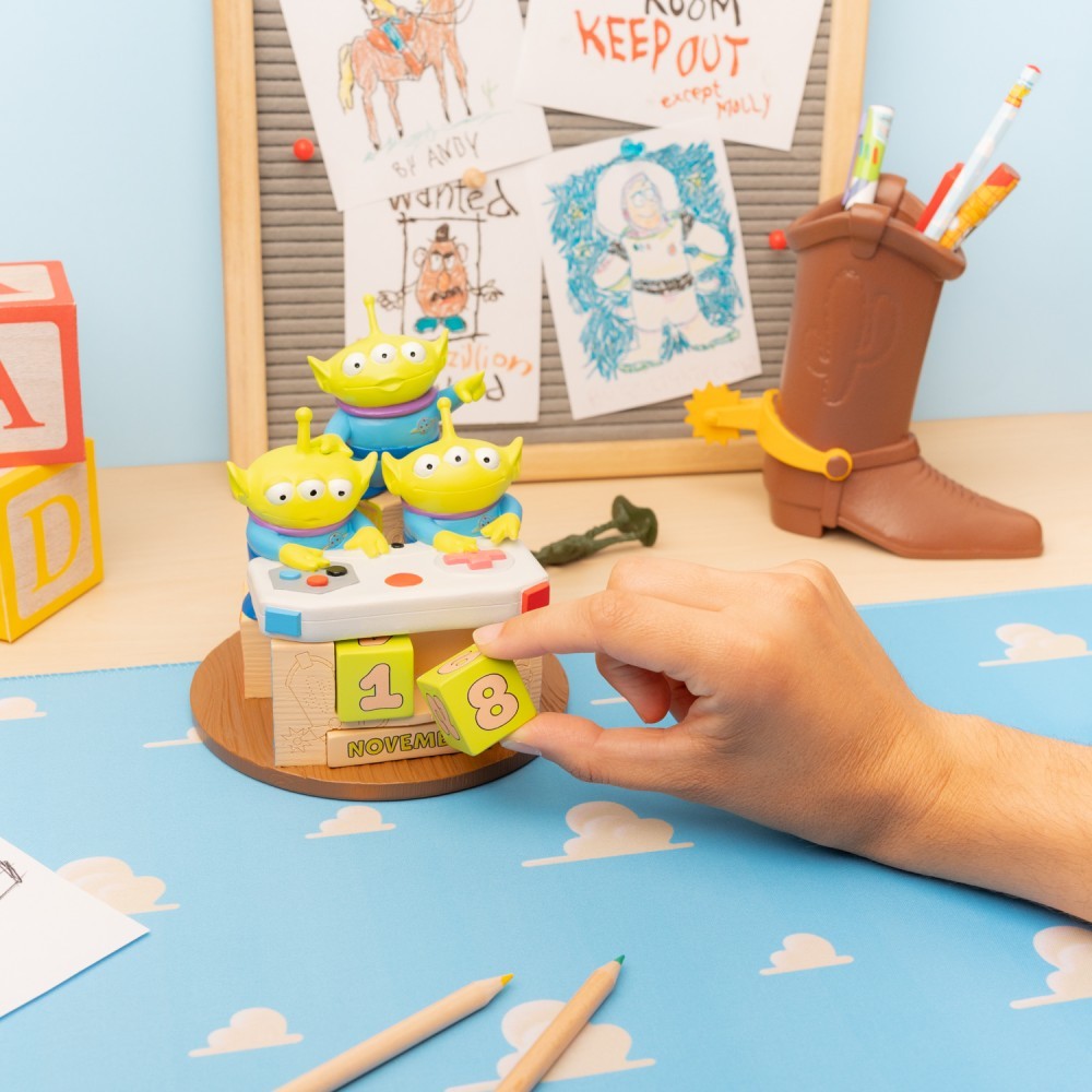 CALENDARIO PERPETUO 3D DISNEY PIXAR TOY STORY ALIENS