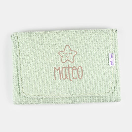 Cambiador Gofre Menta Soft Personalizado