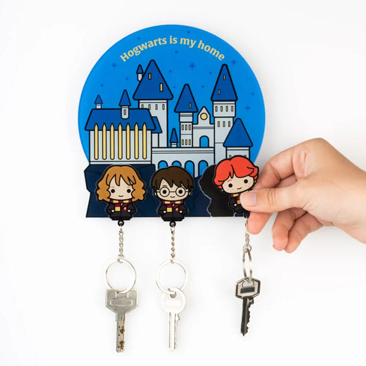 COLGADOR DE LLAVES CON LLAVERO HARRY POTTER