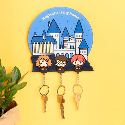 COLGADOR DE LLAVES CON LLAVERO HARRY POTTER