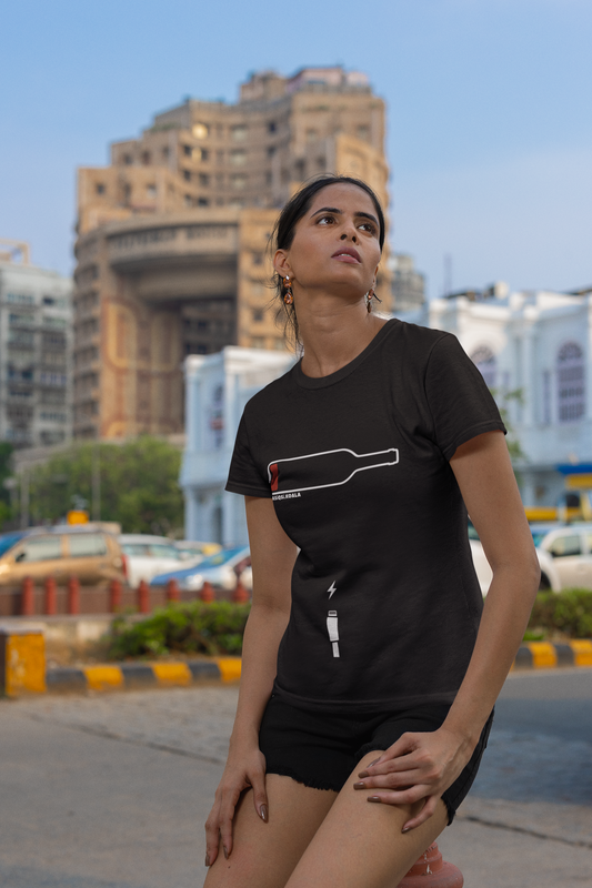 Camiseta ''CARGANDO VINO'' mujer