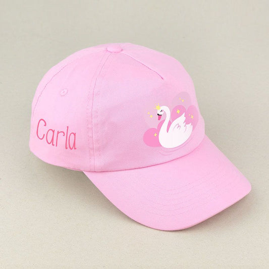 Gorra Junior Cisne Rosa personalizada