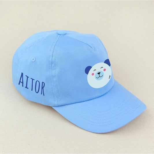 Gorra Junior Osito Azul personalizada