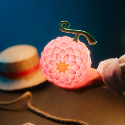 LAMPARA ONE PIECE NETFLIX FRUTA FLOWER-FLOWER