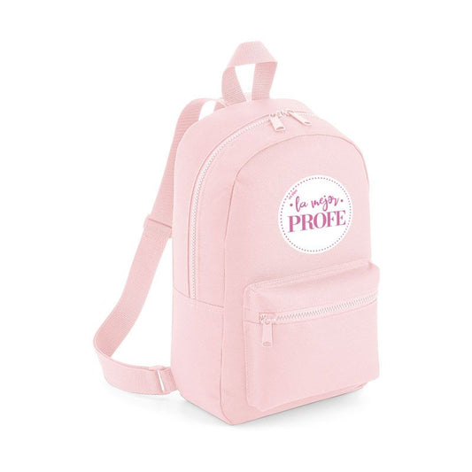 Mochila Medium Nylon El/la mejor(profesión) Rosa, color a elegir