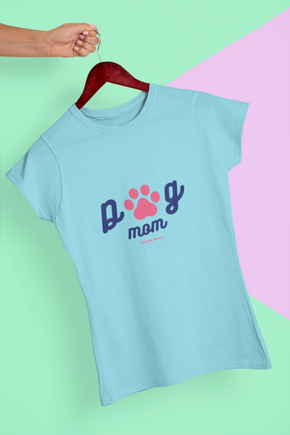 Camiseta ''DOG MOM'' mujer