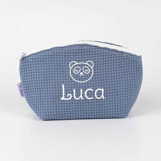 Neceser Gofre Azul Personalizado