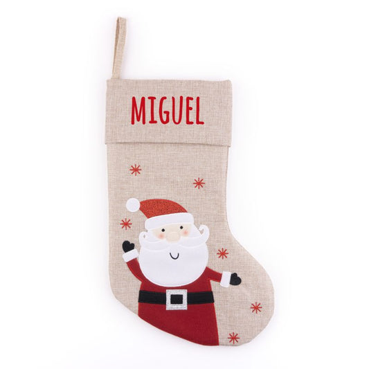 Bola Navidad MADERA Cuadros Rojos o Verdes, Mi primera Navidad personalizada