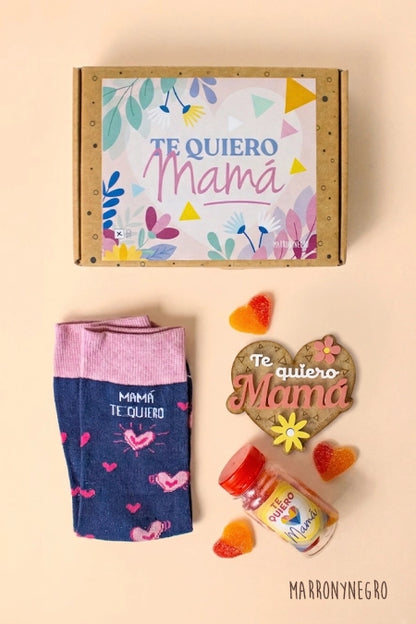 PACK TE QUIERO MAMÁ + IMÁN