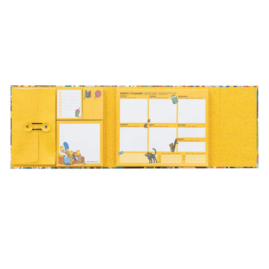 PLANIFICADOR SEMANAL CON NOTAS ADHESIVAS THE SIMPSONS
