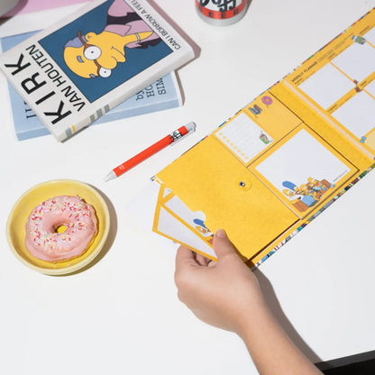 PLANIFICADOR SEMANAL CON NOTAS ADHESIVAS THE SIMPSONS