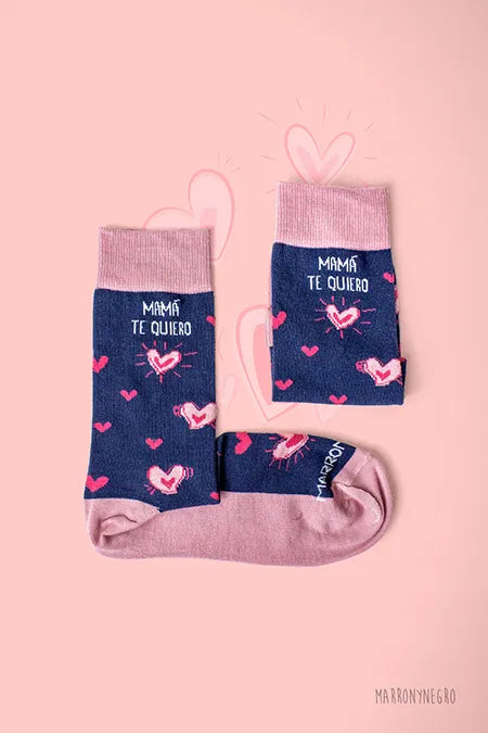 CALCETINES MAMÁ TE QUIERO